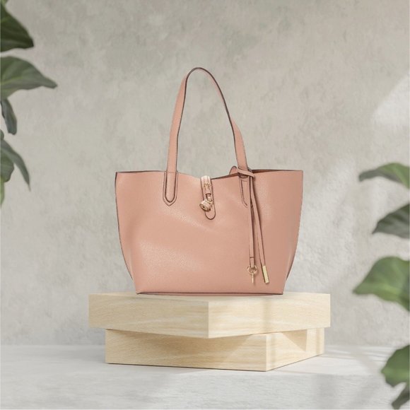 Tutilo Handbags - Tutilo Pink The Feature Collection Pale Pink Blush Tote